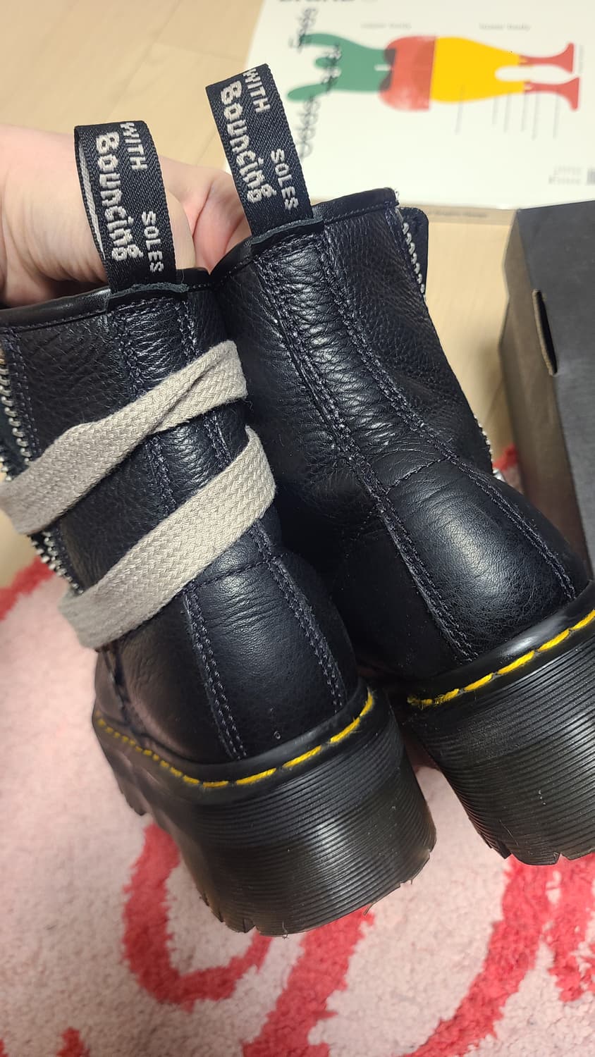 닥터마틴 x 릭 오웬스 1460 RO 쿼드 상품이미지6