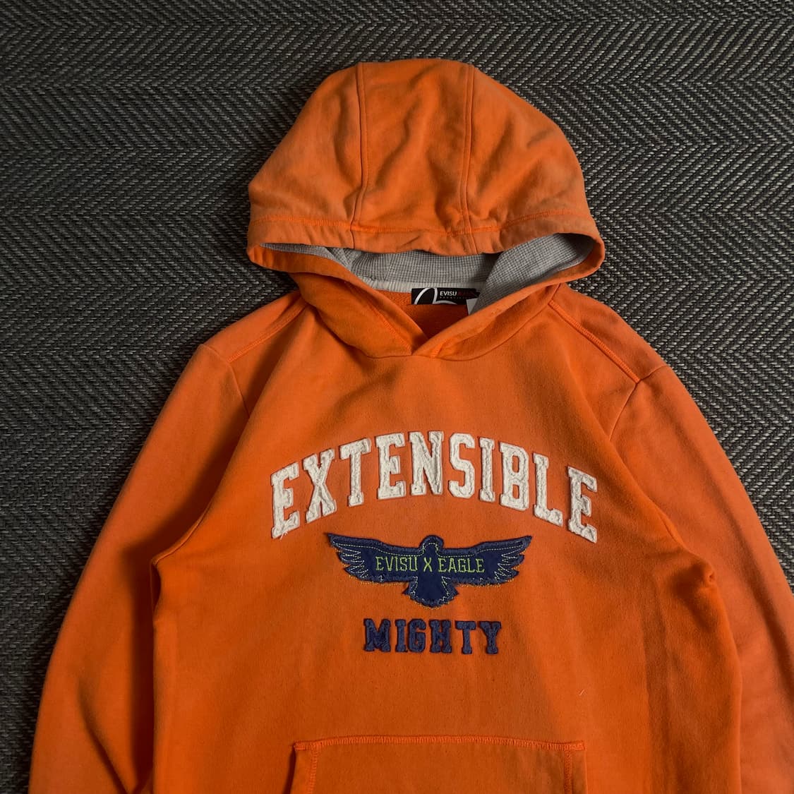 에비수 y2k 빅로고 올드스쿨 후드 티셔츠o 3565 상품이미지4