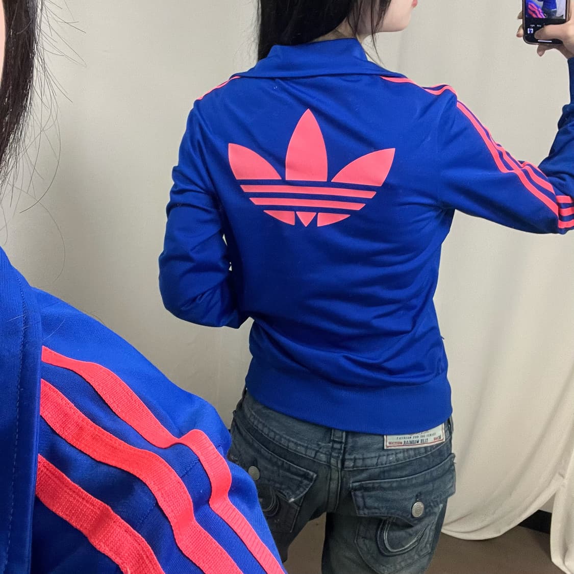 Adidas Firebird blue jersey 상품이미지3