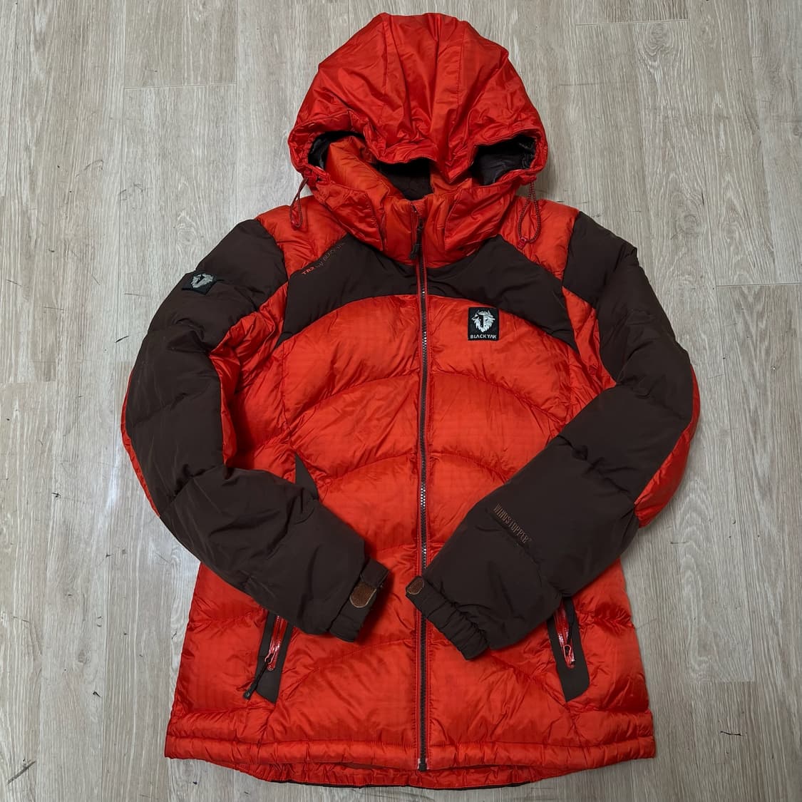 블랙야크 남성 윈드스토퍼 구스다운 패딩 L/100  상품이미지1