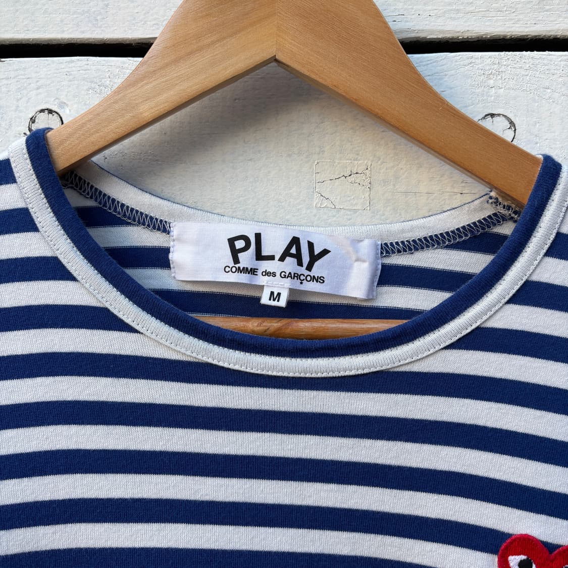 Comme des Garcons 꼼데가르송 스트라이프 롱슬리브 티셔츠 상품이미지4