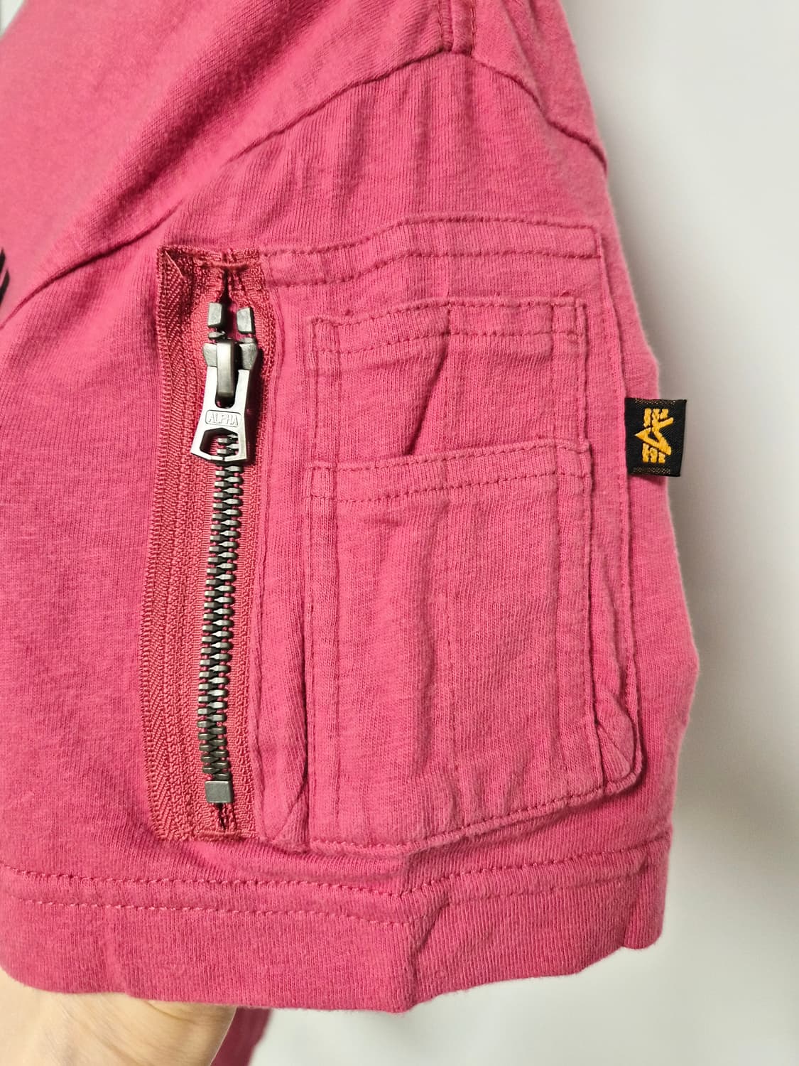 알파인더스트리 소매포켓 m사이즈 티셔츠 상품이미지5