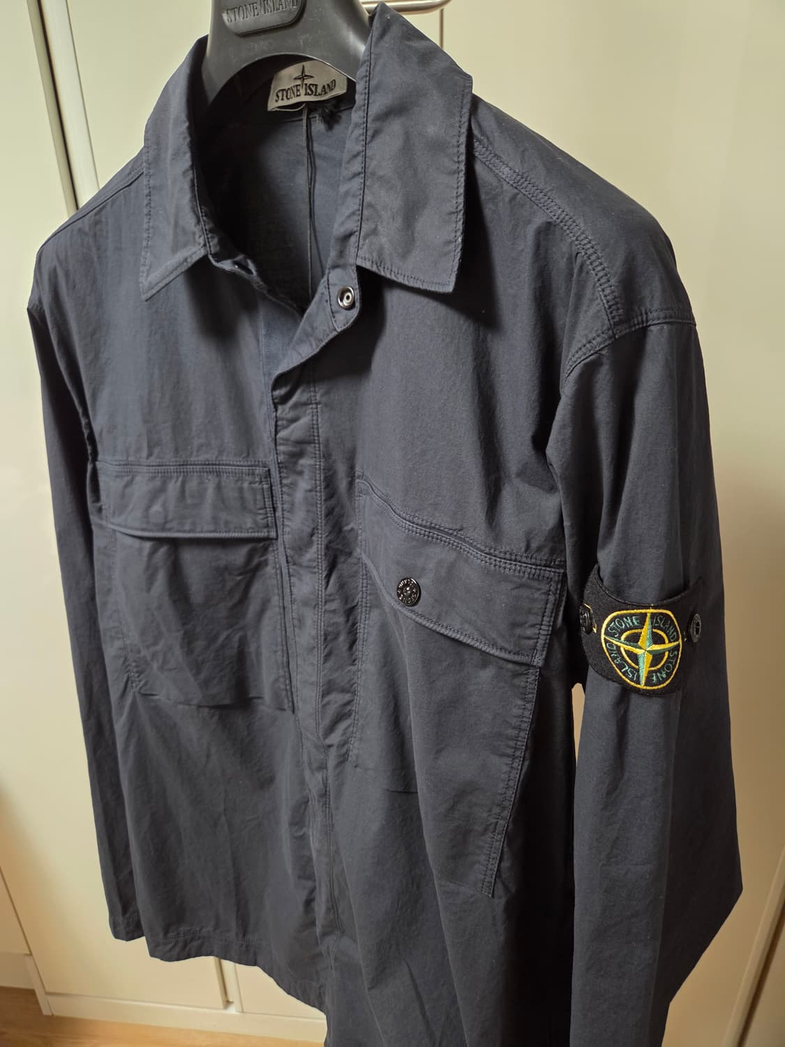 스톤아일랜드 파라슈트 셔츠 네이비 상품이미지3