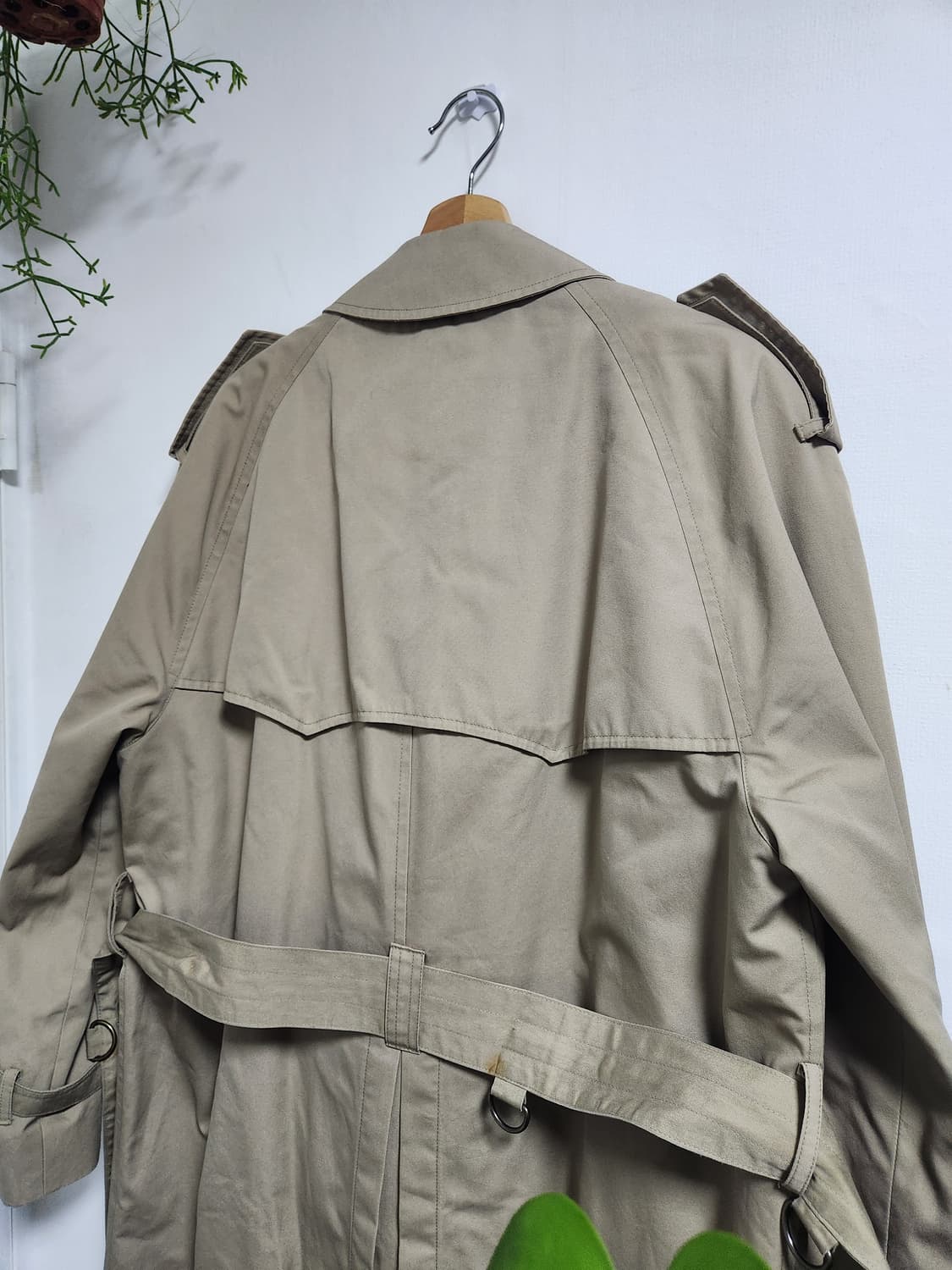 90s 브룩스 브라더스 트렌치 코트 풀 세트(USAmade) 상품이미지6