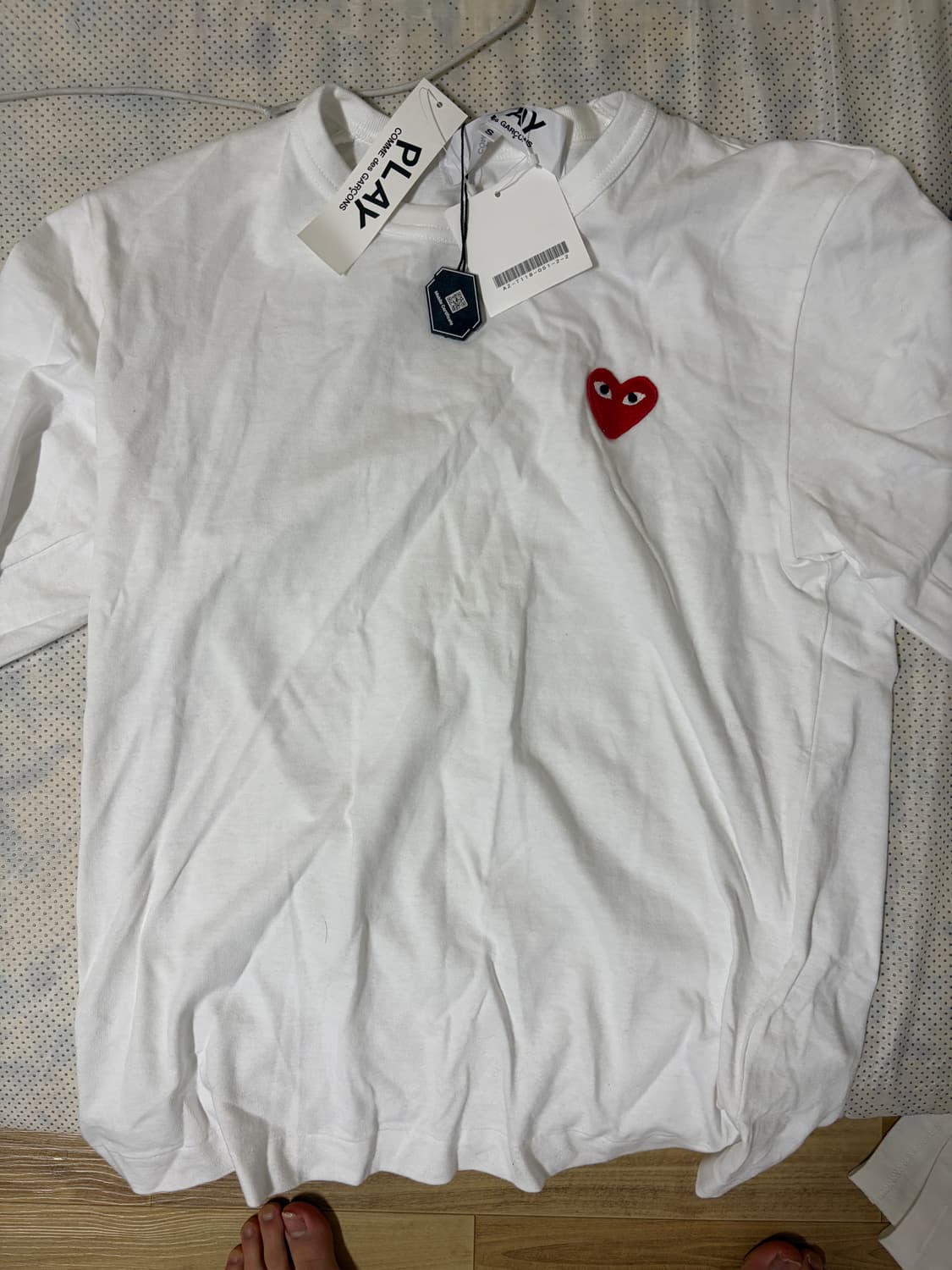 꼼데가르송 롱 슬리브 새 상품 상품이미지1