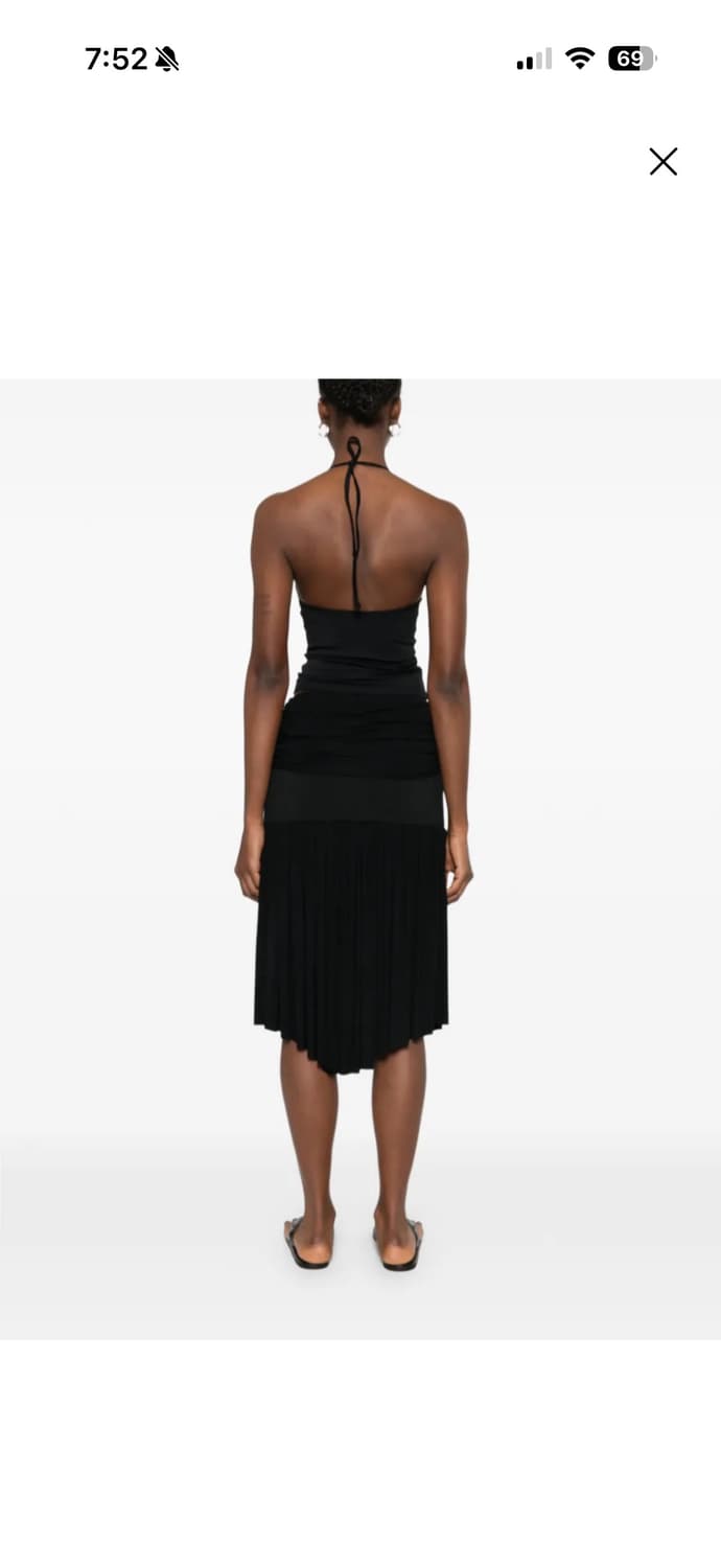 (새상품) Gumaguas 블랙 스커트 s 상품이미지2