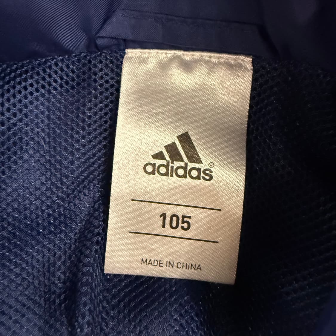 [정품/105] 아디다스 네이비 바람막이 b10 상품이미지5