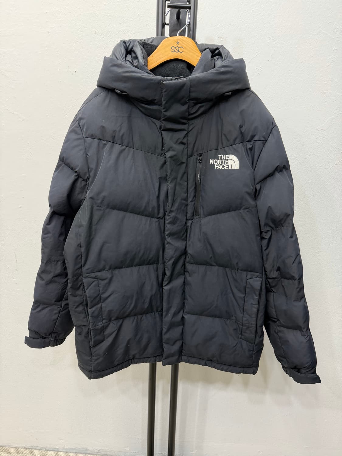 정품) 노스페이스 남성 블랙 온볼 패딩 L 상품이미지1