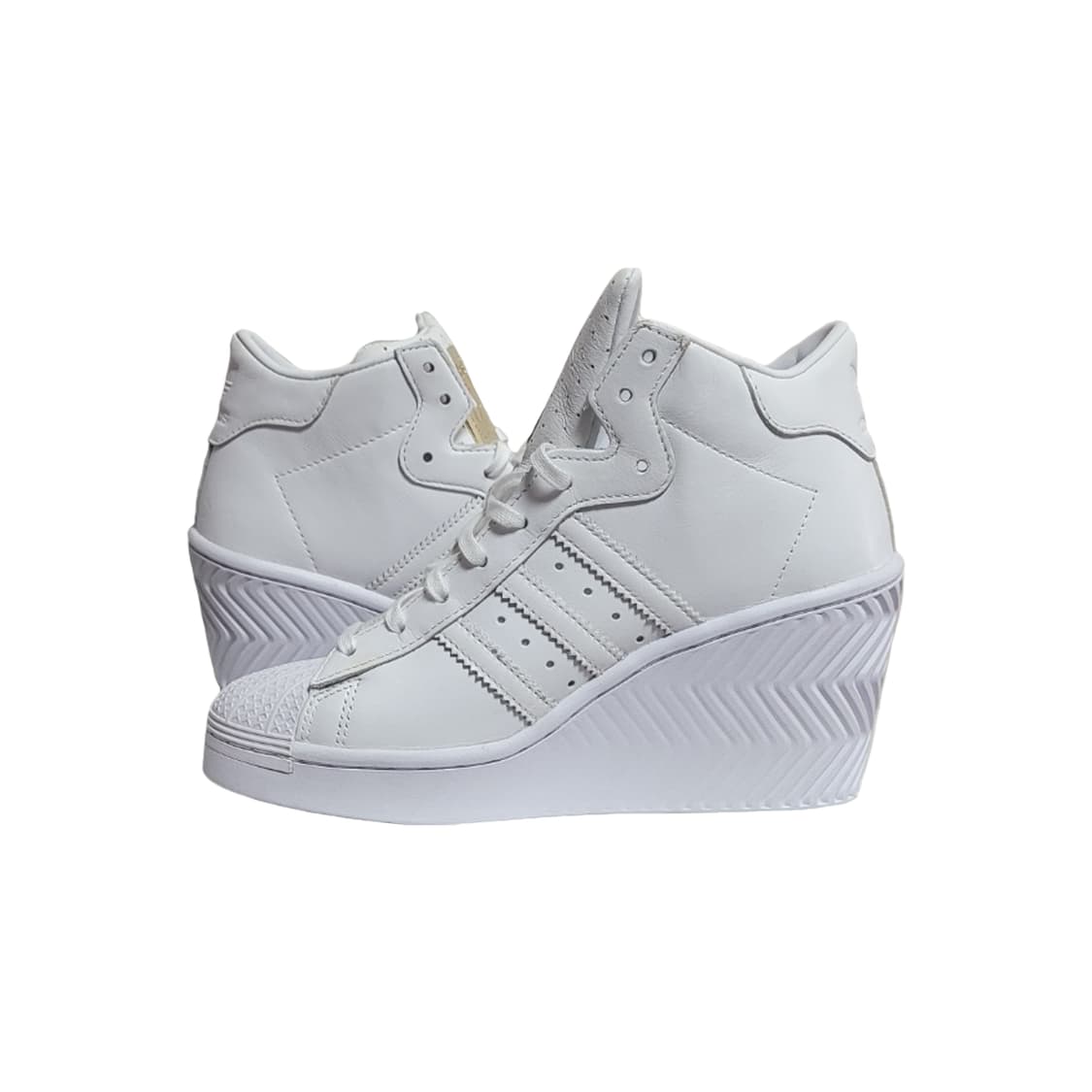 아디다스 슈퍼스타 웨지힐 화이트 235 상품이미지8