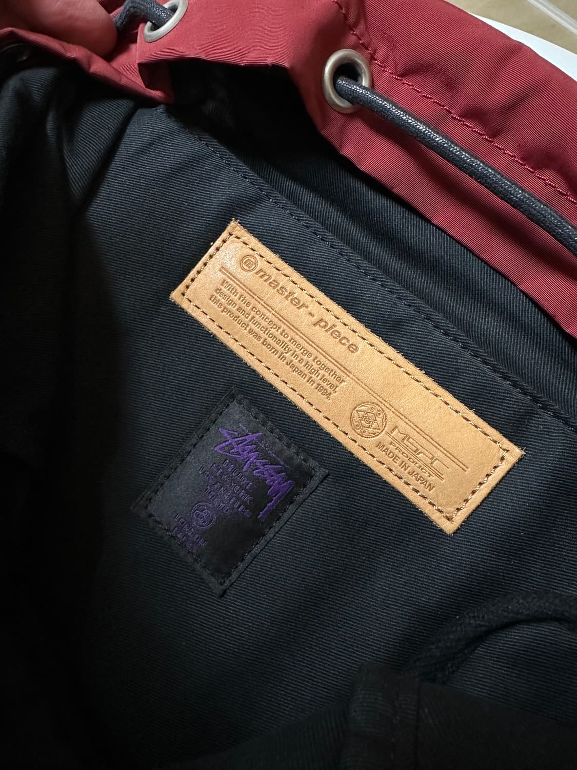 스투시 디럭스X마스터피스 콜라보 한정판 백팩 상품이미지9