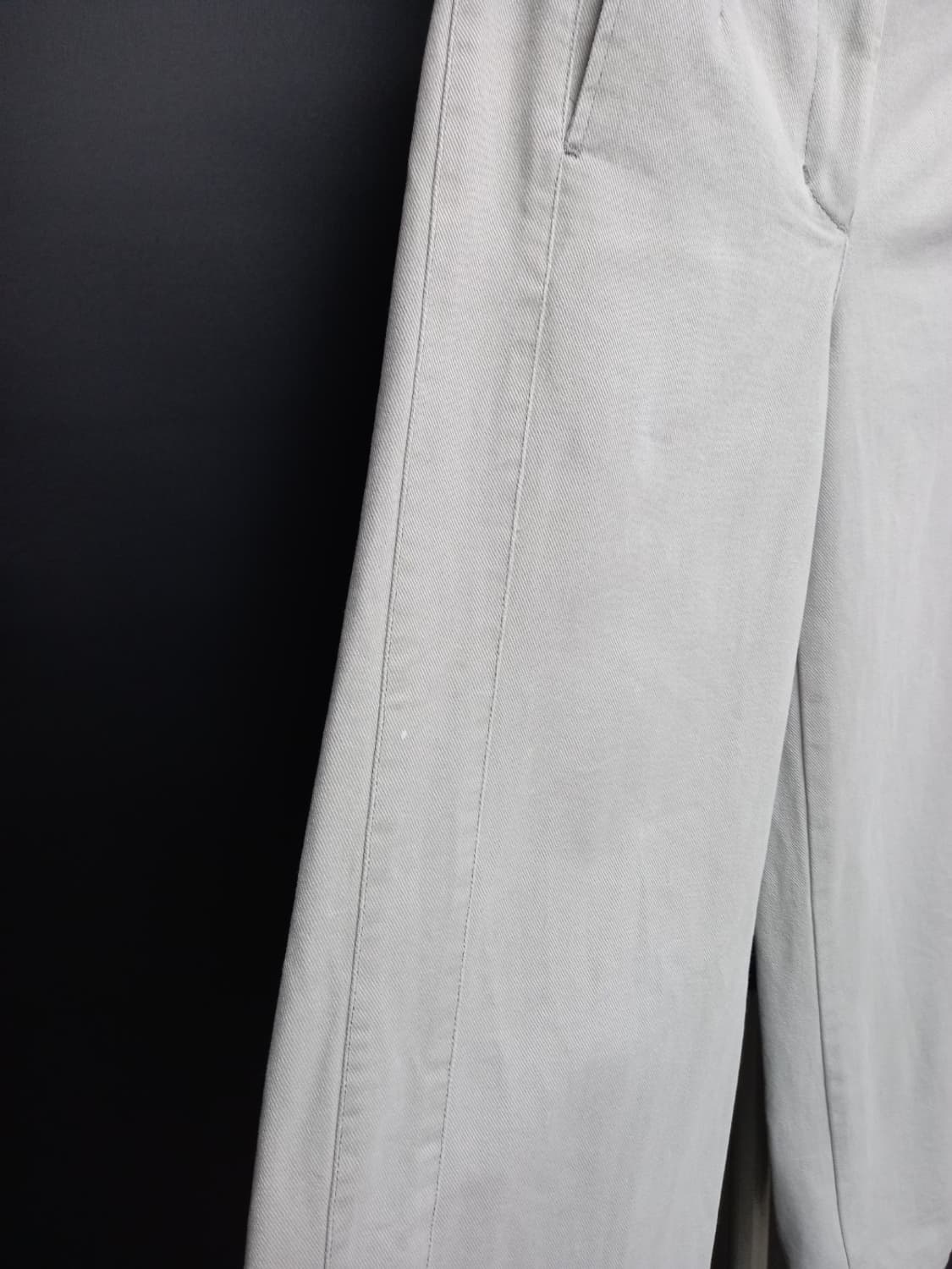 마인 MINE 춘하추 9부 와이드통핏 데님팬츠 33.44 상품이미지8