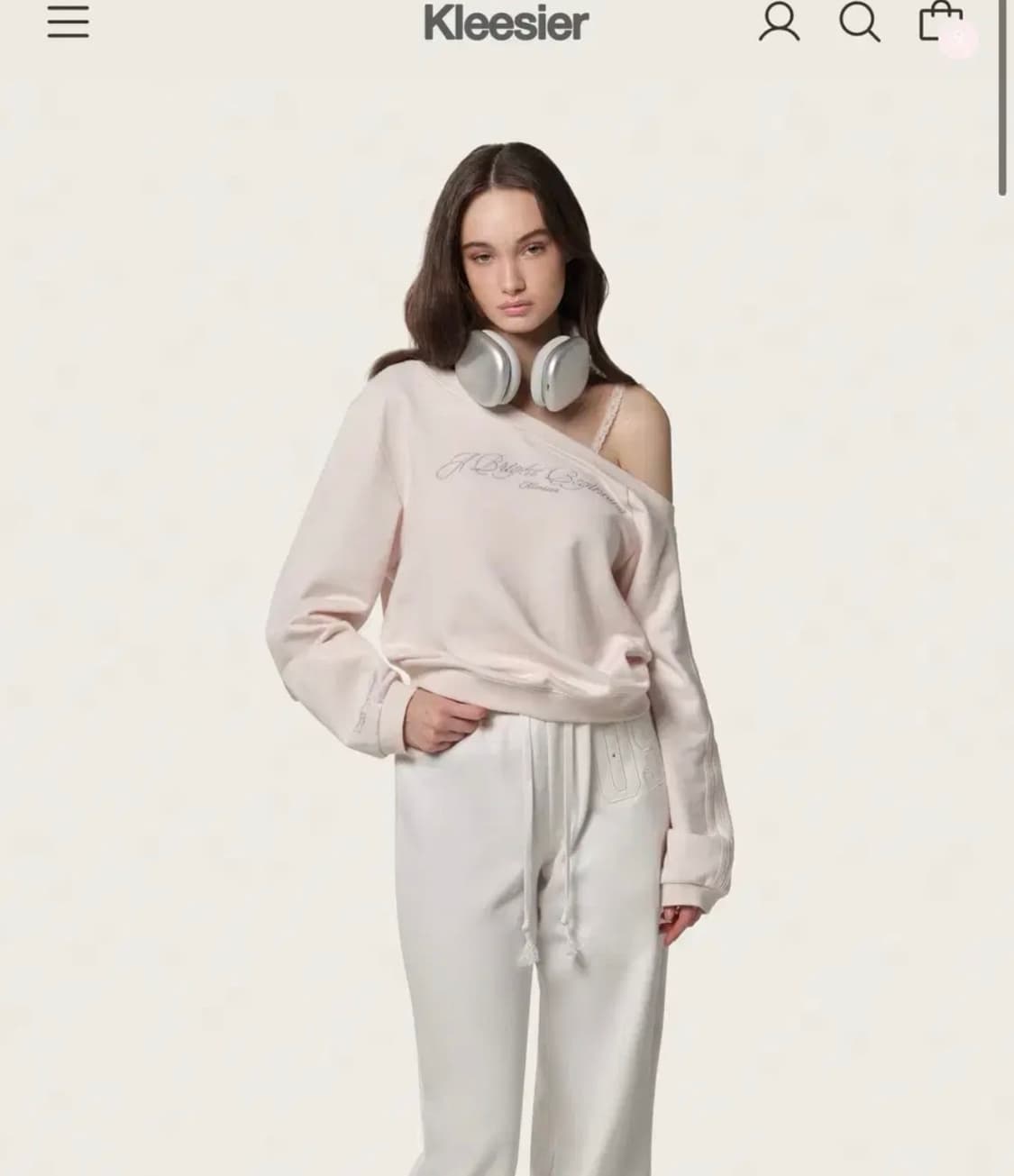 클리시어 bright beginning 오프숄더 탑 상품이미지1