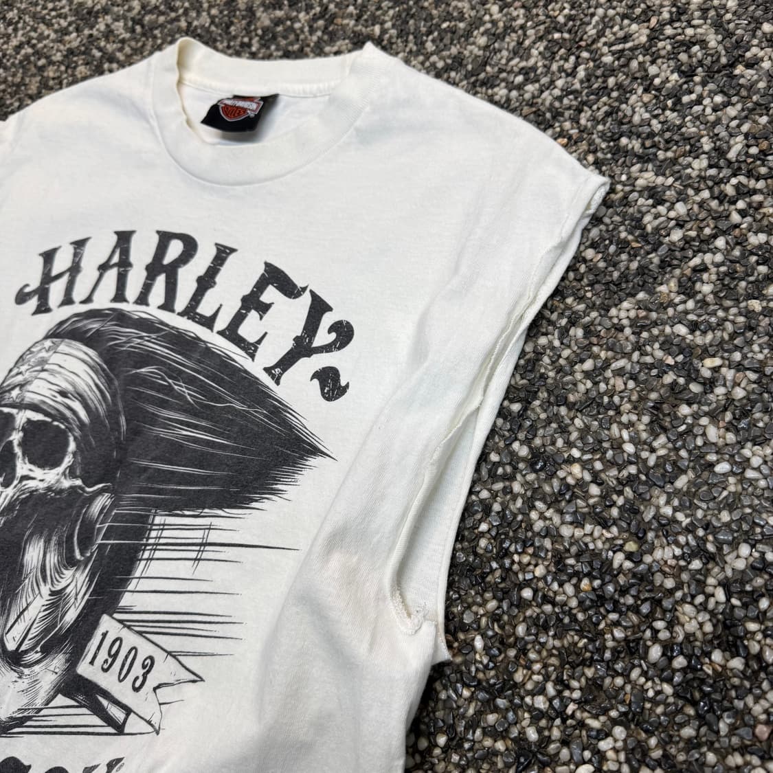 할리데이비슨 2016 컷포인트 슬리브리스 민소매 (L)  상품이미지3