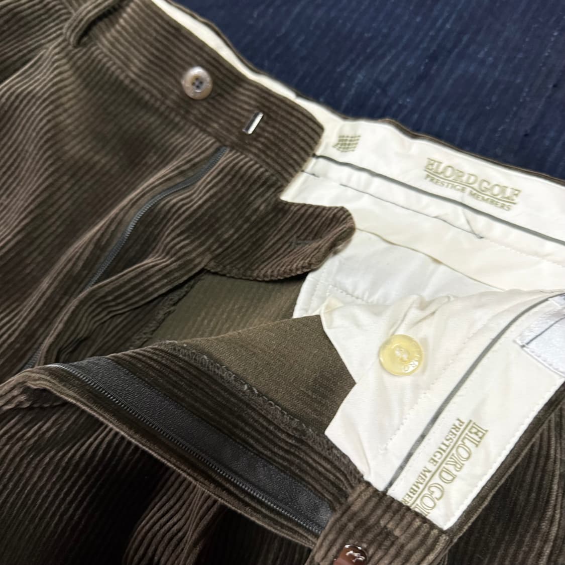 엘로드 골프 투턱 코듀로이 팬츠 32-33 상품이미지4