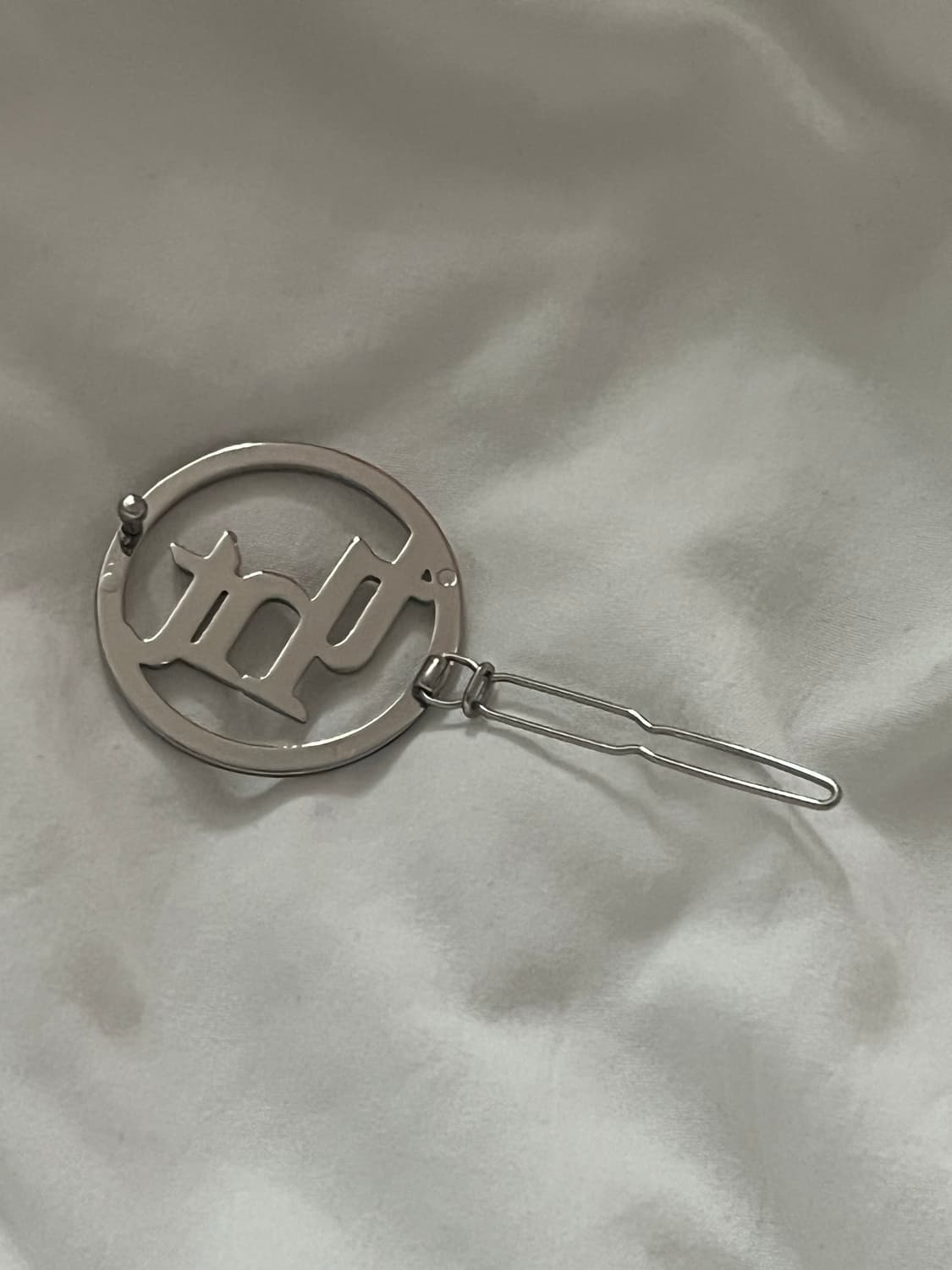 쓰리타임즈 로고 헤어핀 상품이미지5