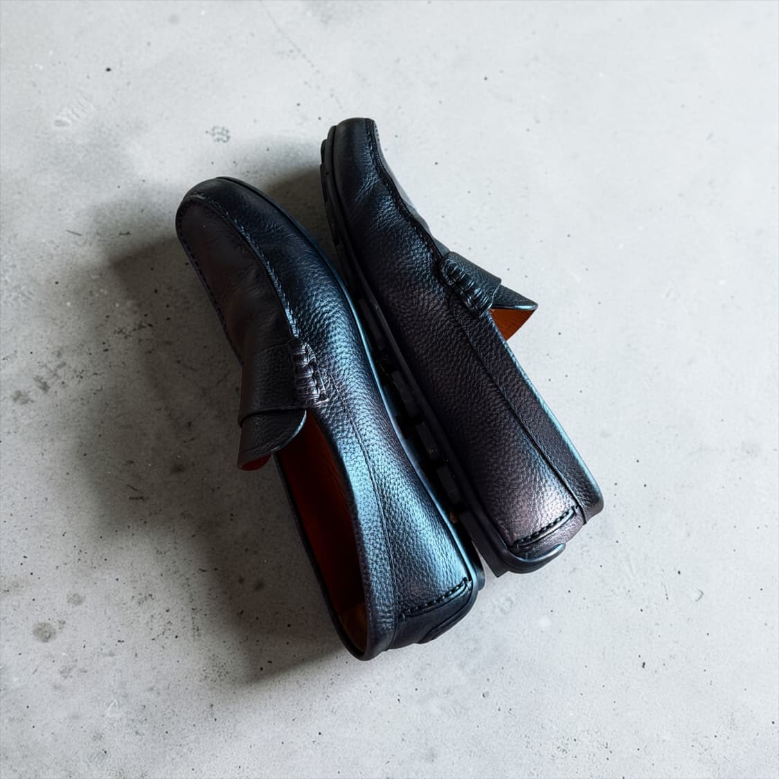 260~265/ 에르메네질도 제냐 레더 드라이빙  상품이미지6