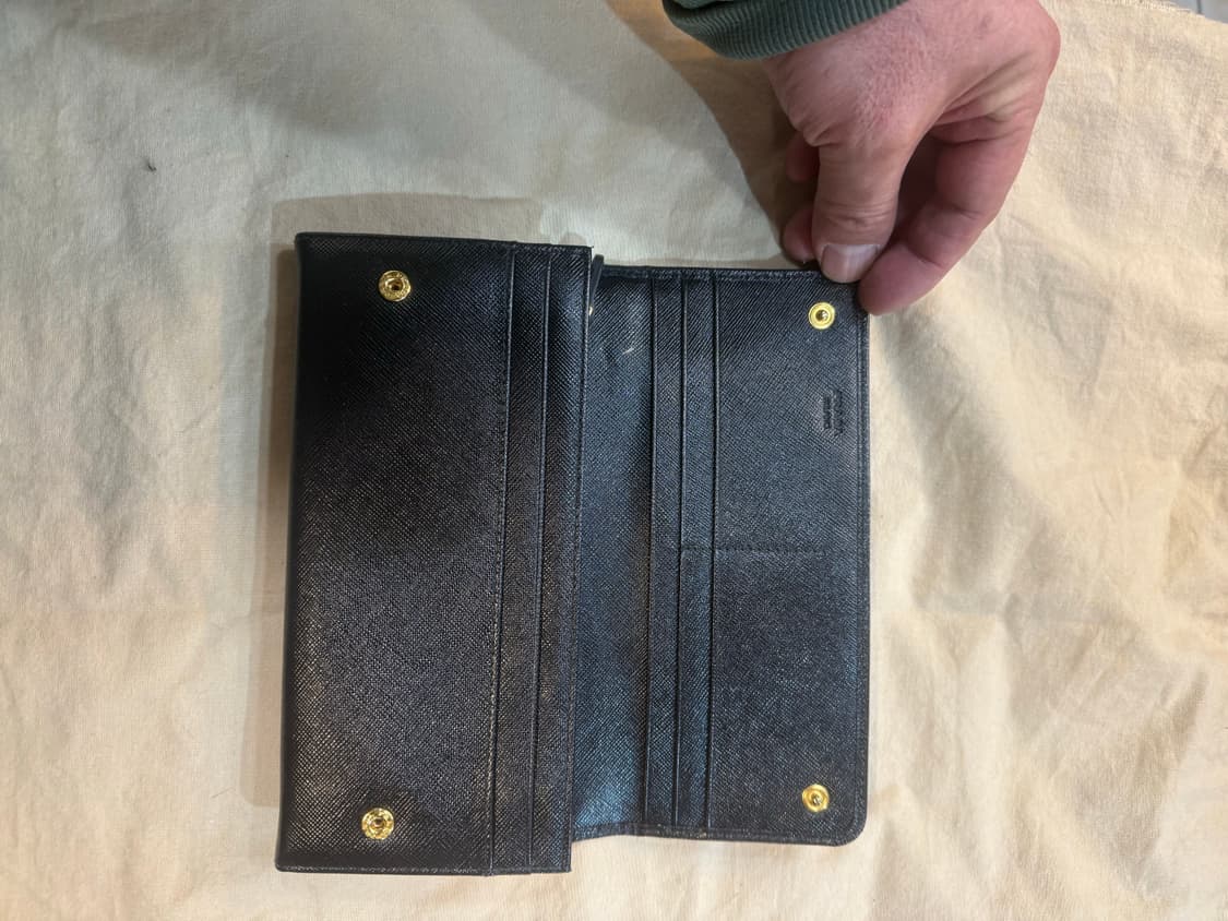 정품 프라다 사피아노 장지갑 팝니다 상품이미지6