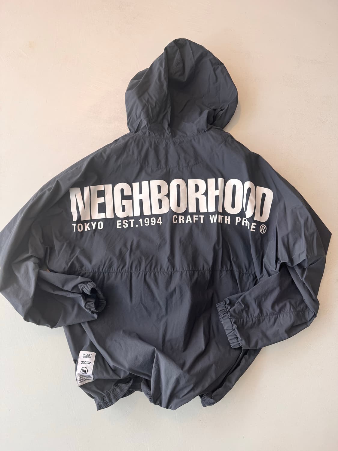 네이버후드 생활방수 아노락 후드 XL사이즈 상품이미지3