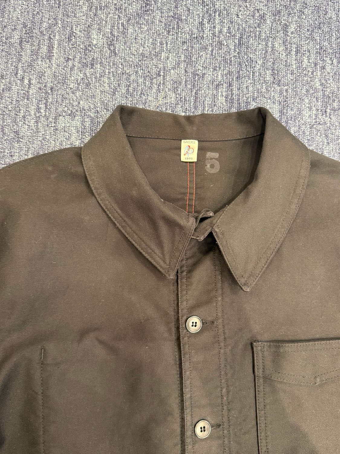 르 트루바이유 갈리스 몰스킨 프렌치워크 자켓 5사이즈  상품이미지3