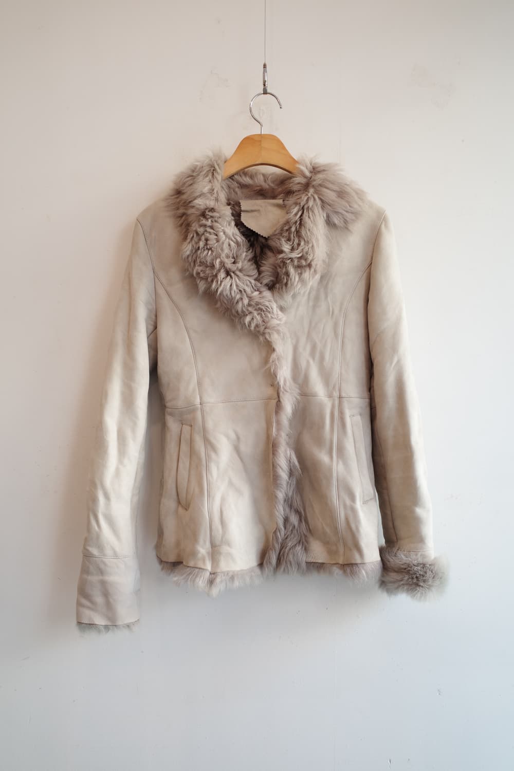 Japan brand 양가죽 퍼 자켓 상품이미지1