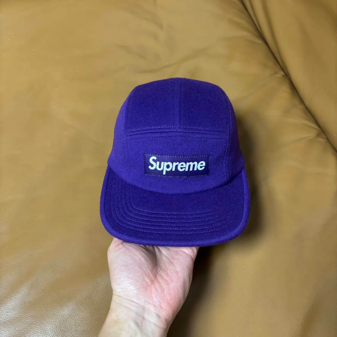 Supreme 슈프림 퍼플 캠프캡 모자 (Purple) 상품이미지2