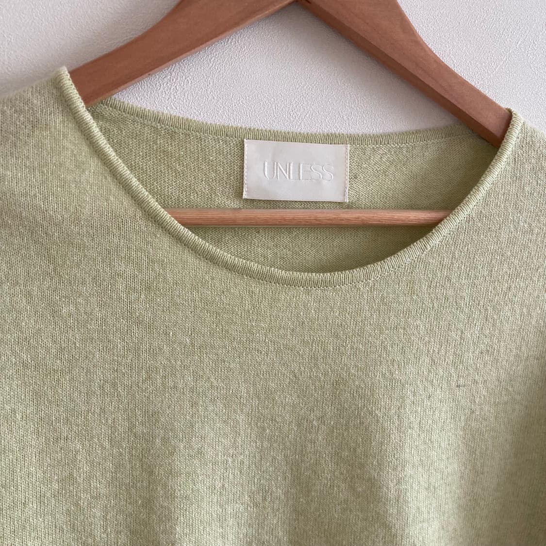 언레스 unless 니트 반팔 상품이미지7