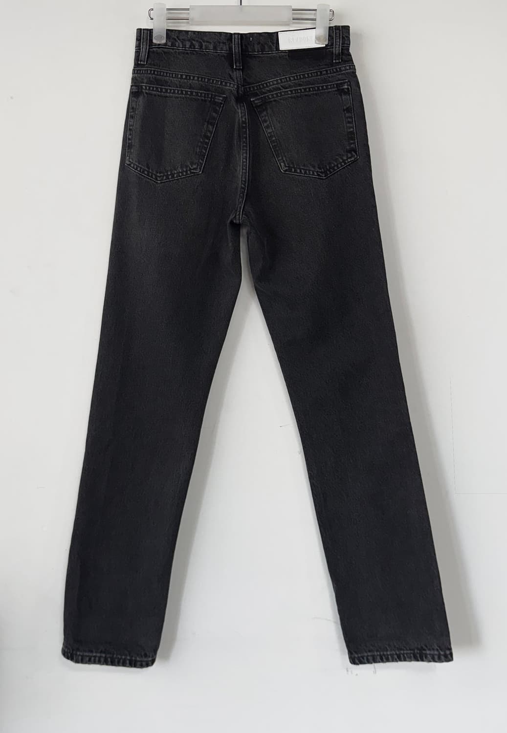 리던 70s 스트레이트 블랙 데님 진 (26) 상품이미지7