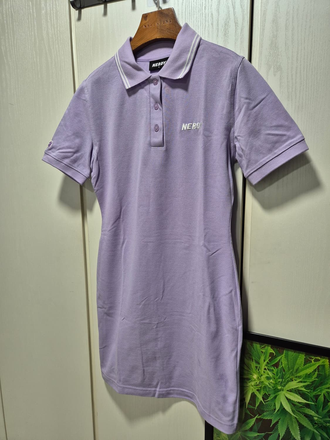 (타임세일)(새상품)널디 NERDY 퍼플 폴로 원피스 상품이미지6