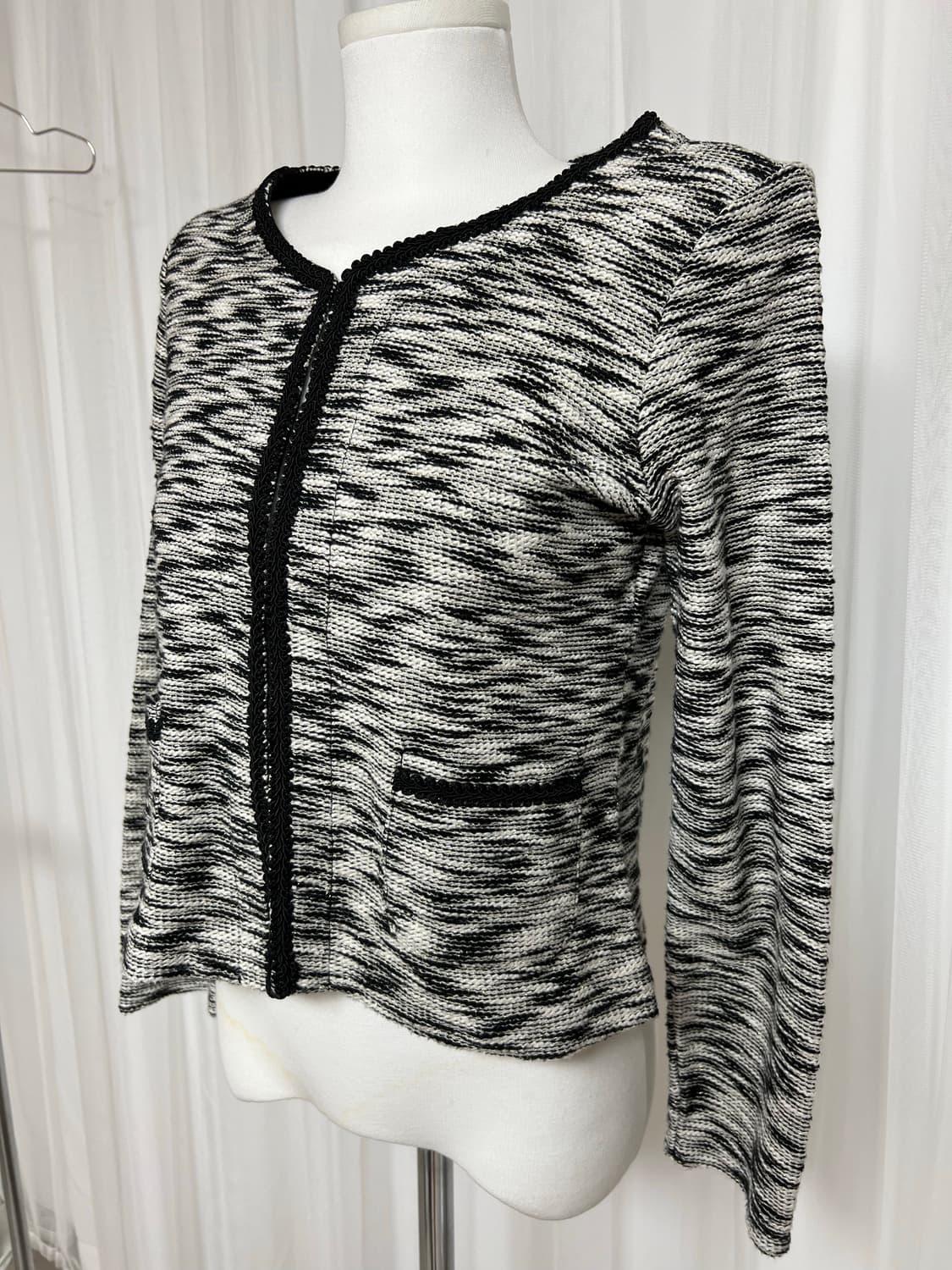 Happy walk트위드 가디건 지브리 자켓 M 상품이미지5