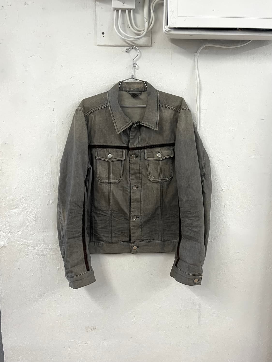 프라다 2006 아카이브 데님 자켓 상품이미지2