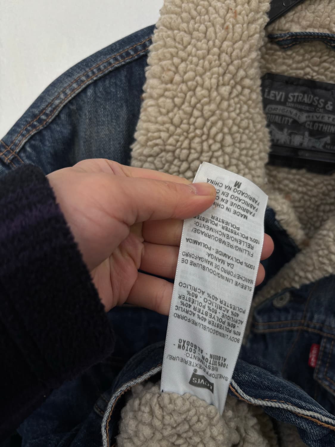 리바이스 90s 블랙탭 데님 자켓 상품이미지8