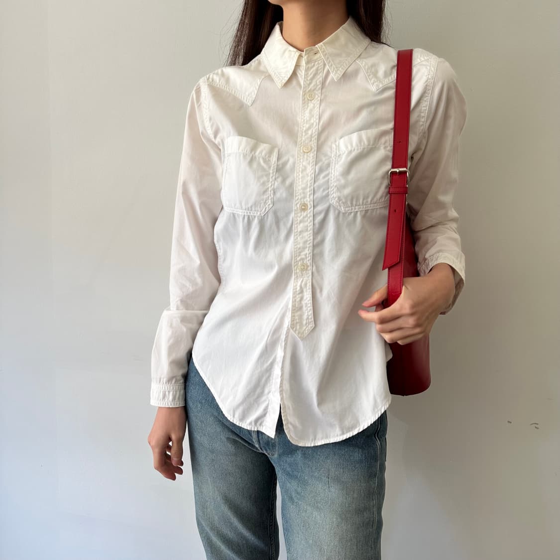 요지야마모토 yohji yamamoto 웨스턴 셔츠 상품이미지1