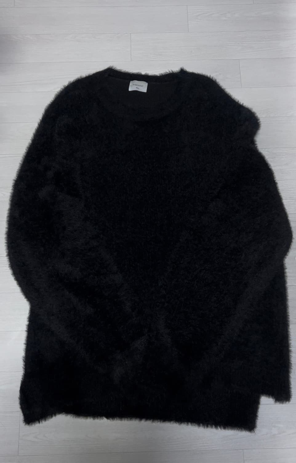 남자 루즈핏 퍼 니트 Fur mohair knit 상품이미지2