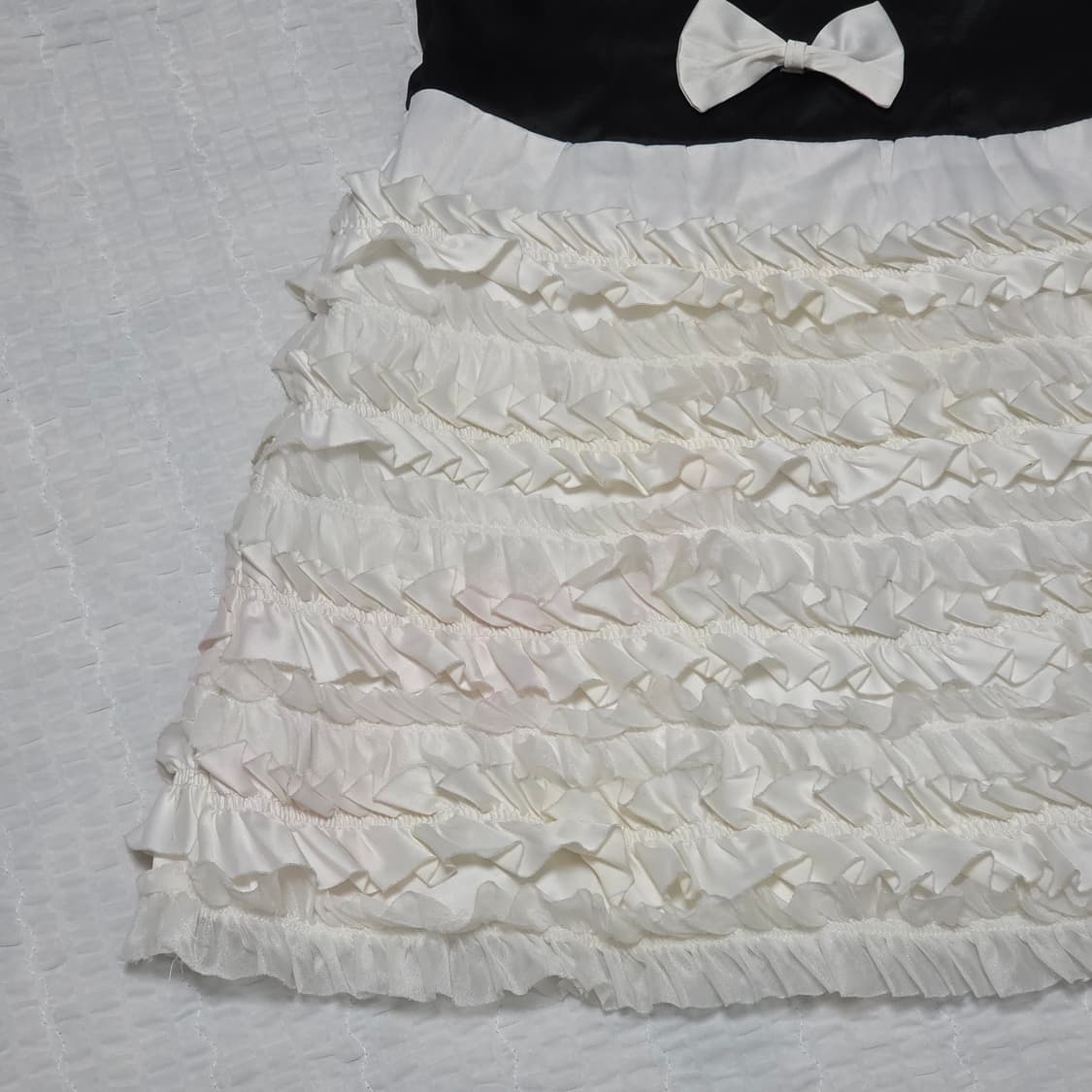 공겜여주st 리본레이스 발레코어 셔링 캉캉원피스 상품이미지5
