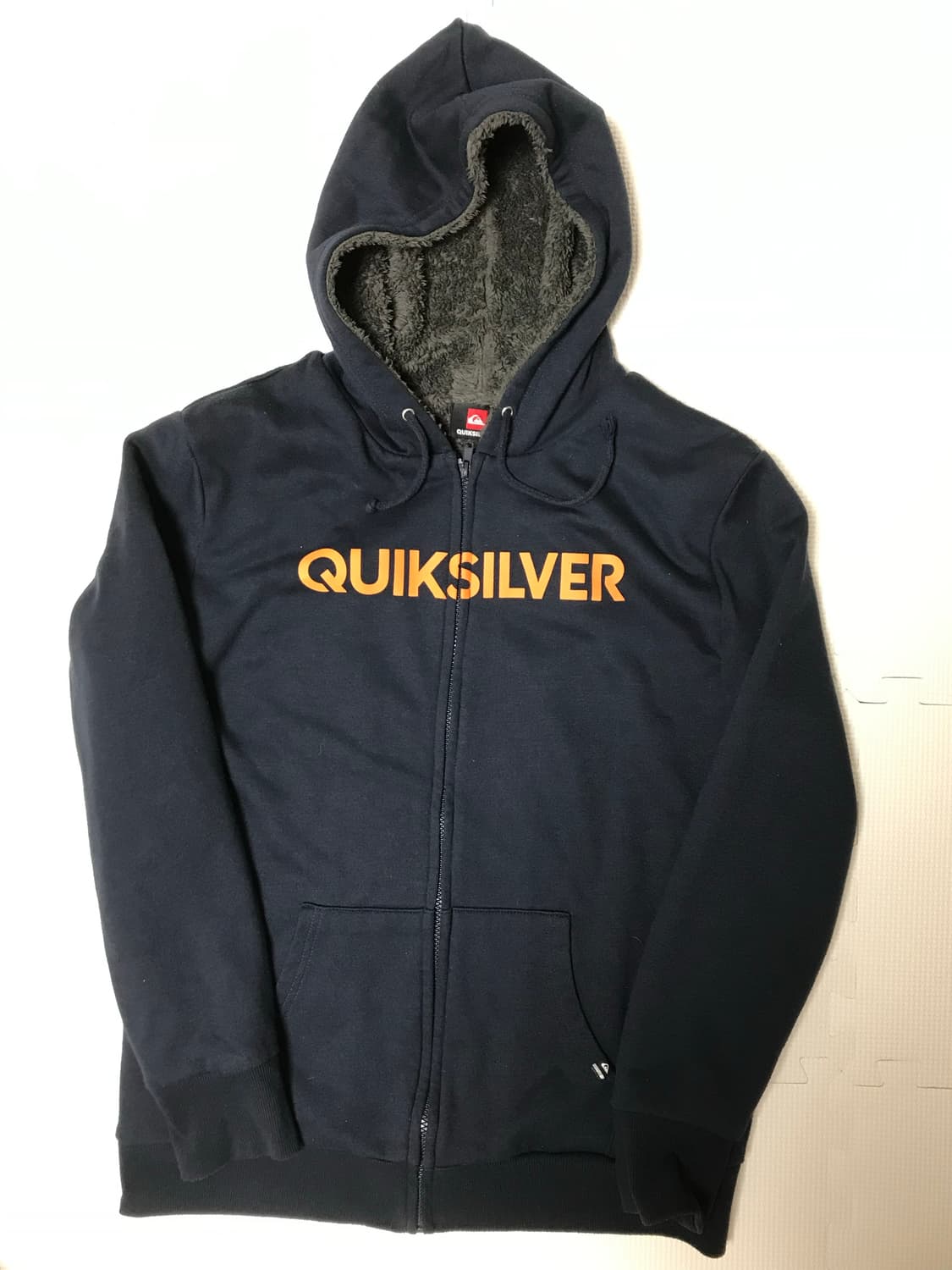 퀵실버 양털안감 후드집업 상품이미지1