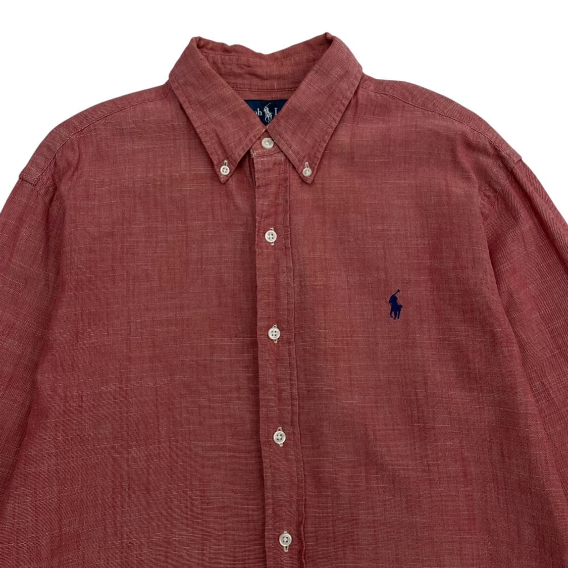 폴로 랄프로렌 네이비포니 딥핑크 셔츠 M 상품이미지4