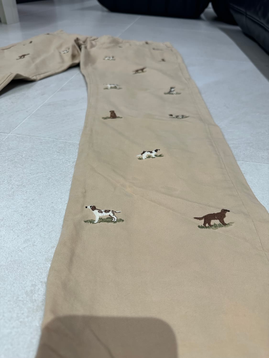 폴로 랄프로렌 강아지 자수 치노팬츠 34 상품이미지3