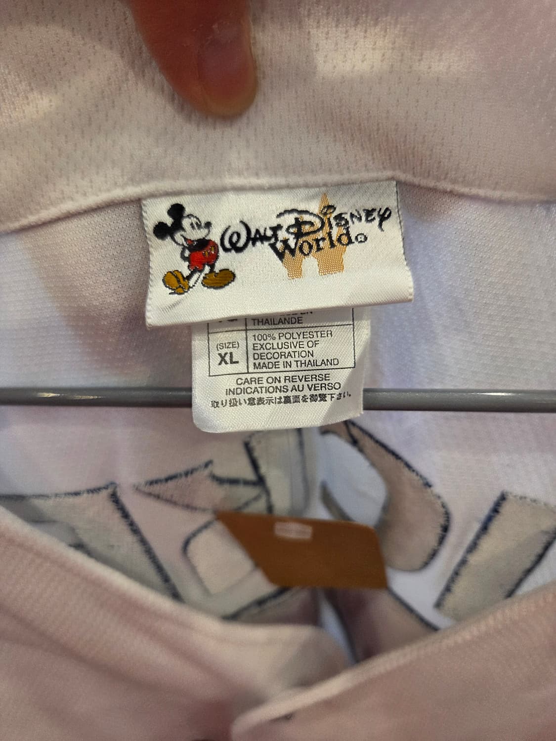  [XL] 90s 디즈니월드 오리지널 미키마우스 올스타 야구 저지 상품이미지3