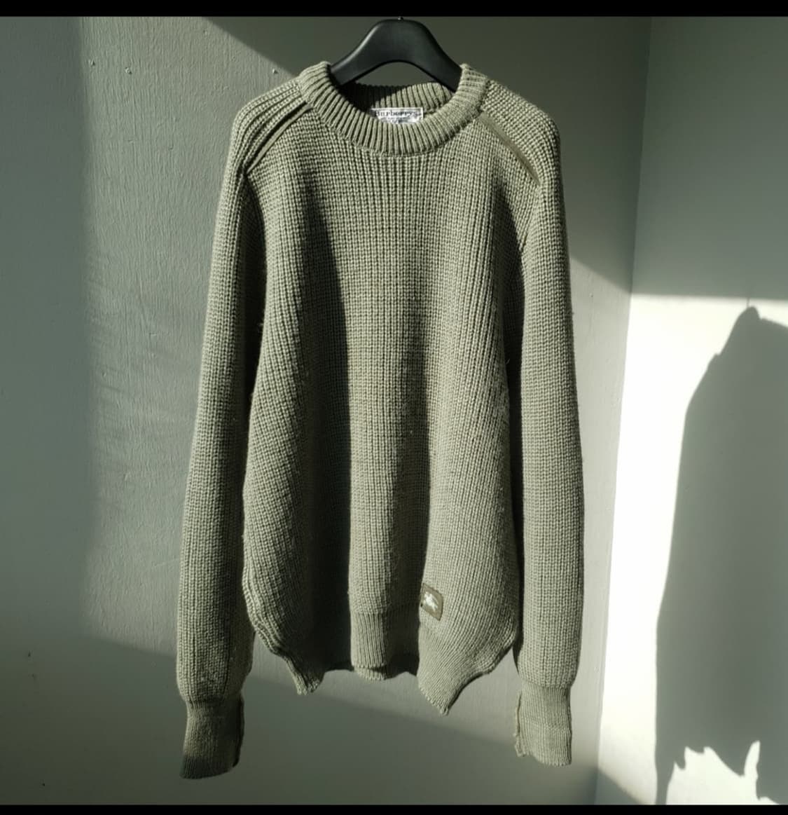 90s Burberry's military sweater 상품이미지1
