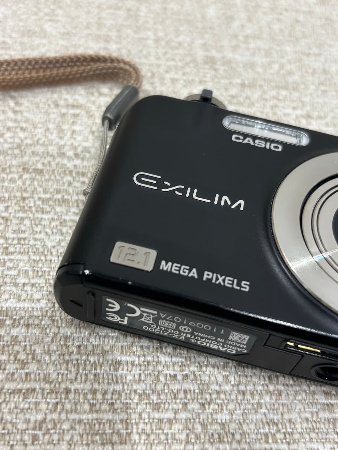 카시오 CASIO EXILIM Z1200 빈티지 카메라 디카 블랙 상품이미지3
