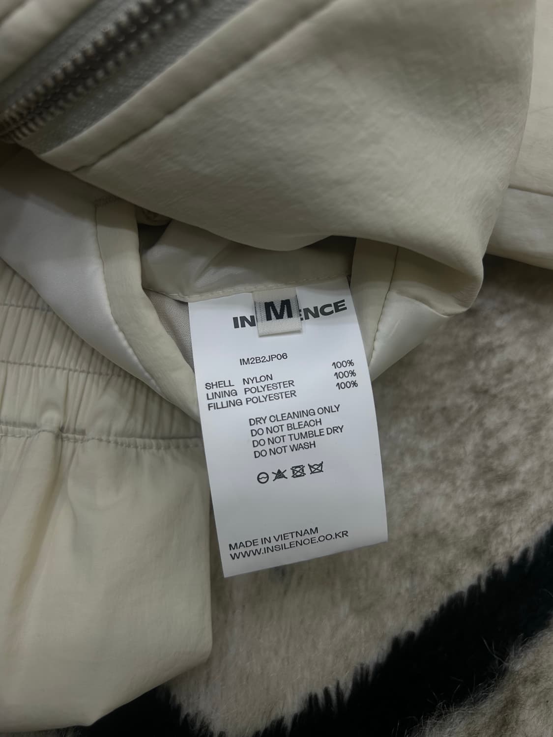 [M]인사일런스 패디드 2Way 블루종/크림 상품이미지6