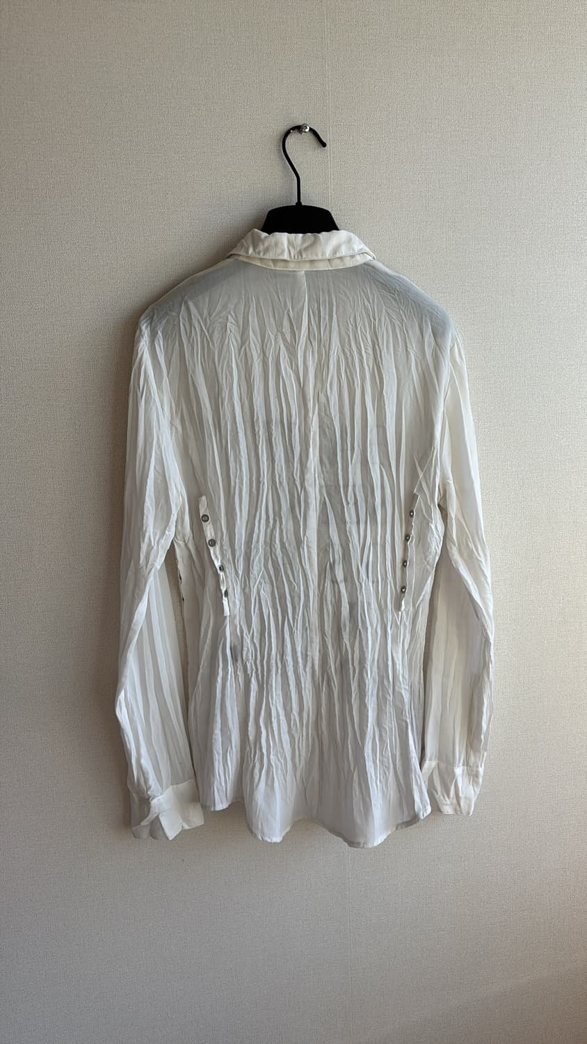 Wrinkle Letter Shirts 상품이미지4