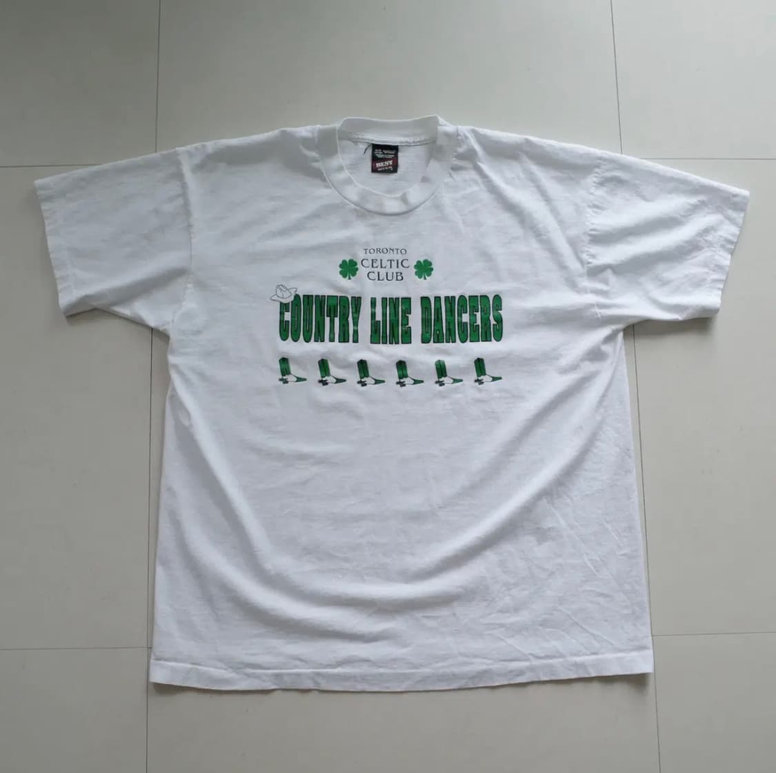 90s 프룻오브더룸 MADE IN USA 싱글스티치 티셔츠 상품이미지2