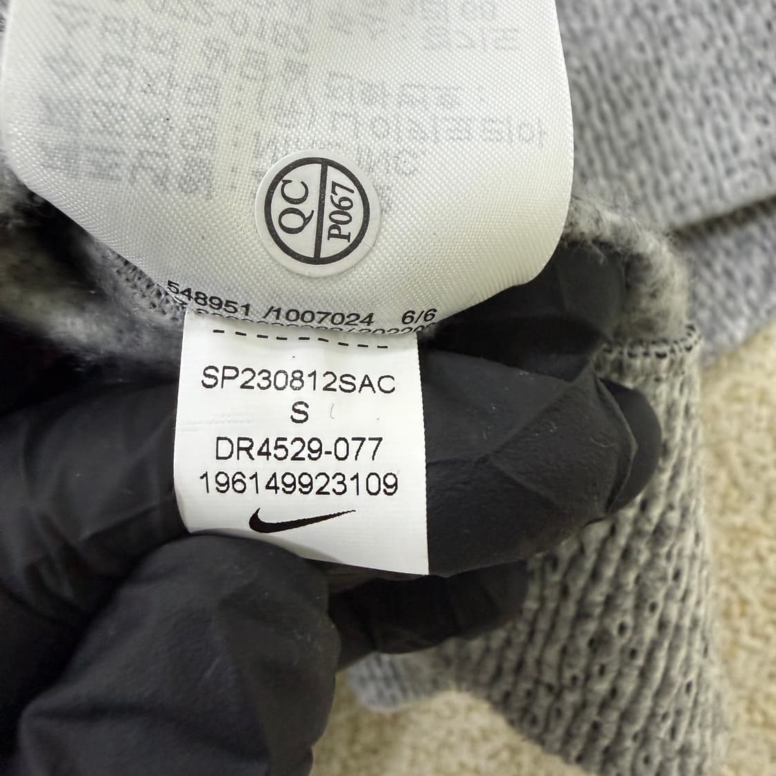 S 나이키 테크팩 크롭 후드티 0213T1 상품이미지5