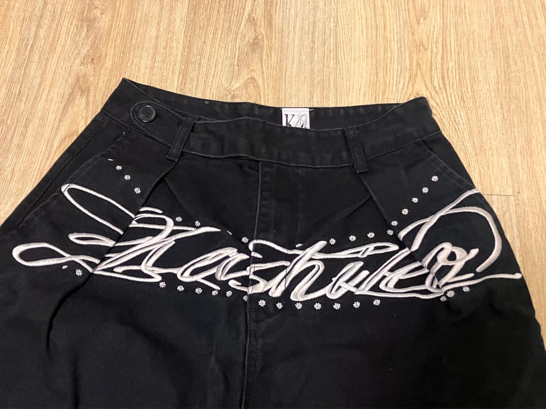 카시코 핀턱팬츠 Embroidered Pintuck Wide Pant 상품이미지4