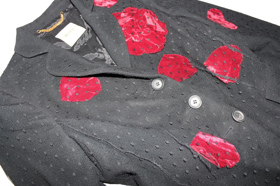 MOSCHINO 09 FW 모스키노 컬렉션 레드 로즈 블레이저 상품이미지4