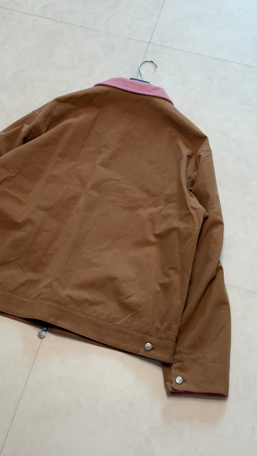 반디더핑크 코듀로이 카라 집업 상품이미지4