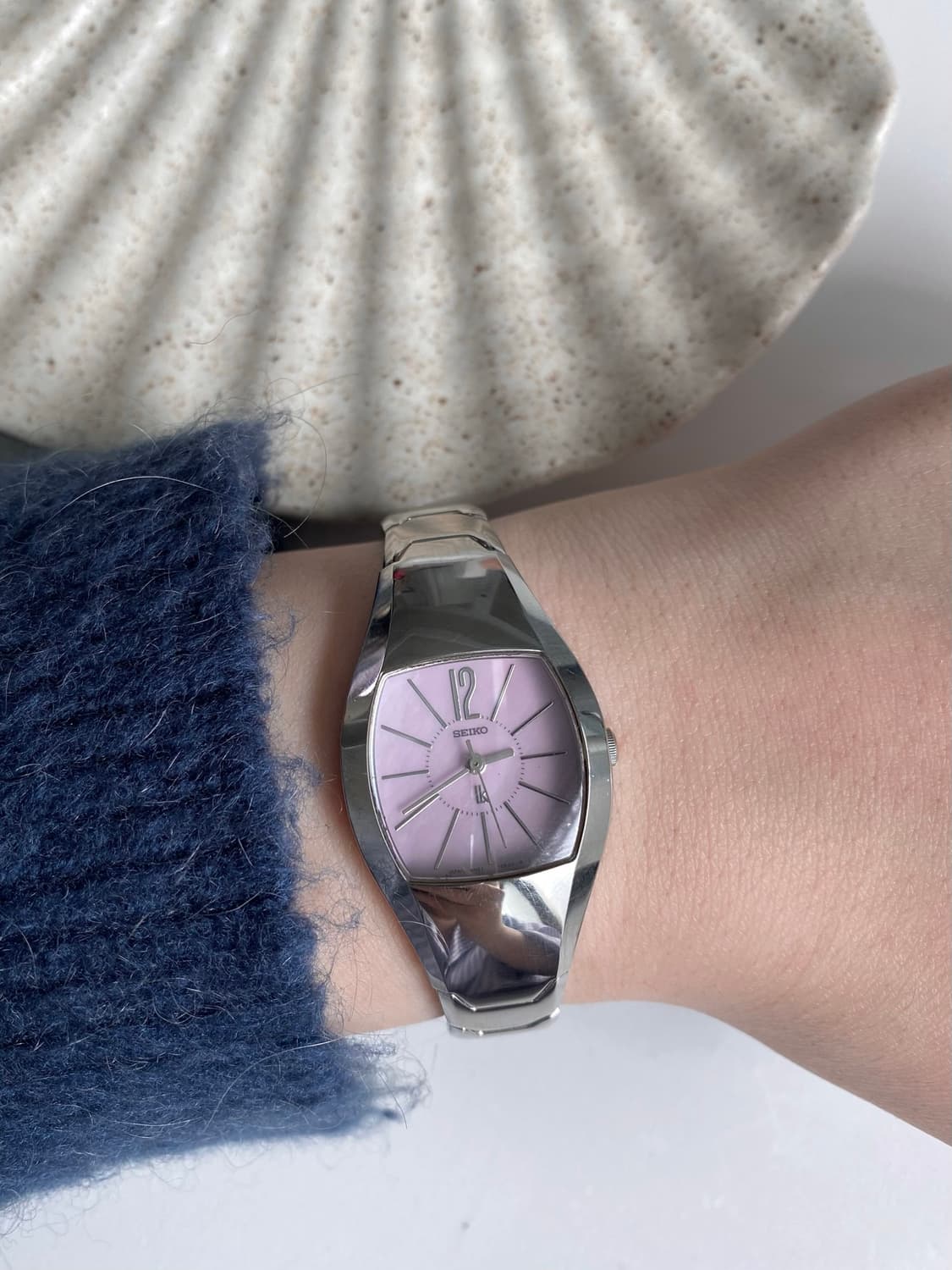 Seiko 세이코 lk 루키아 쉘 실버 퍼플 상품이미지10