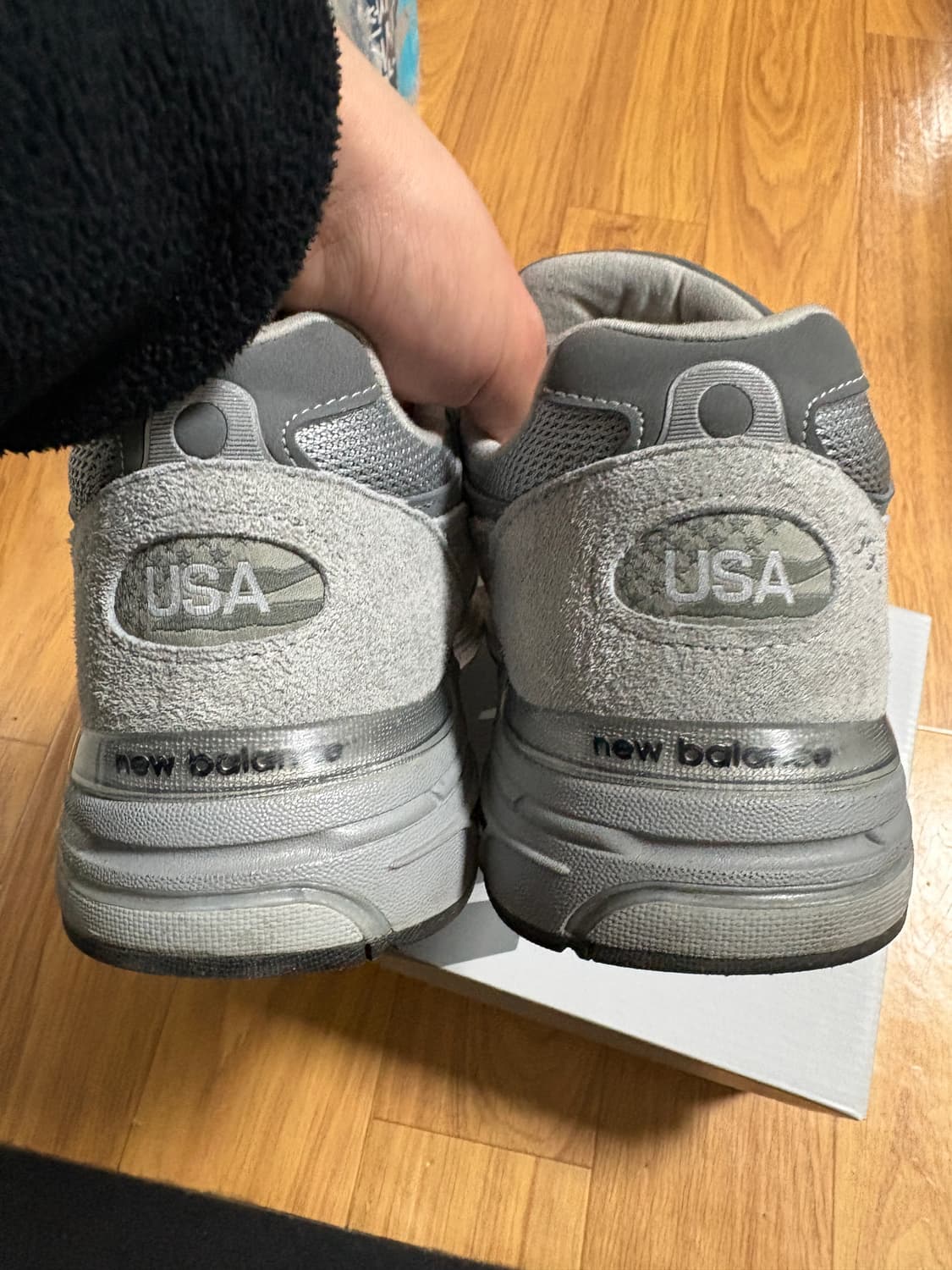 뉴발란스 993 스탠다드D 265사이즈 팝니다 상품이미지2