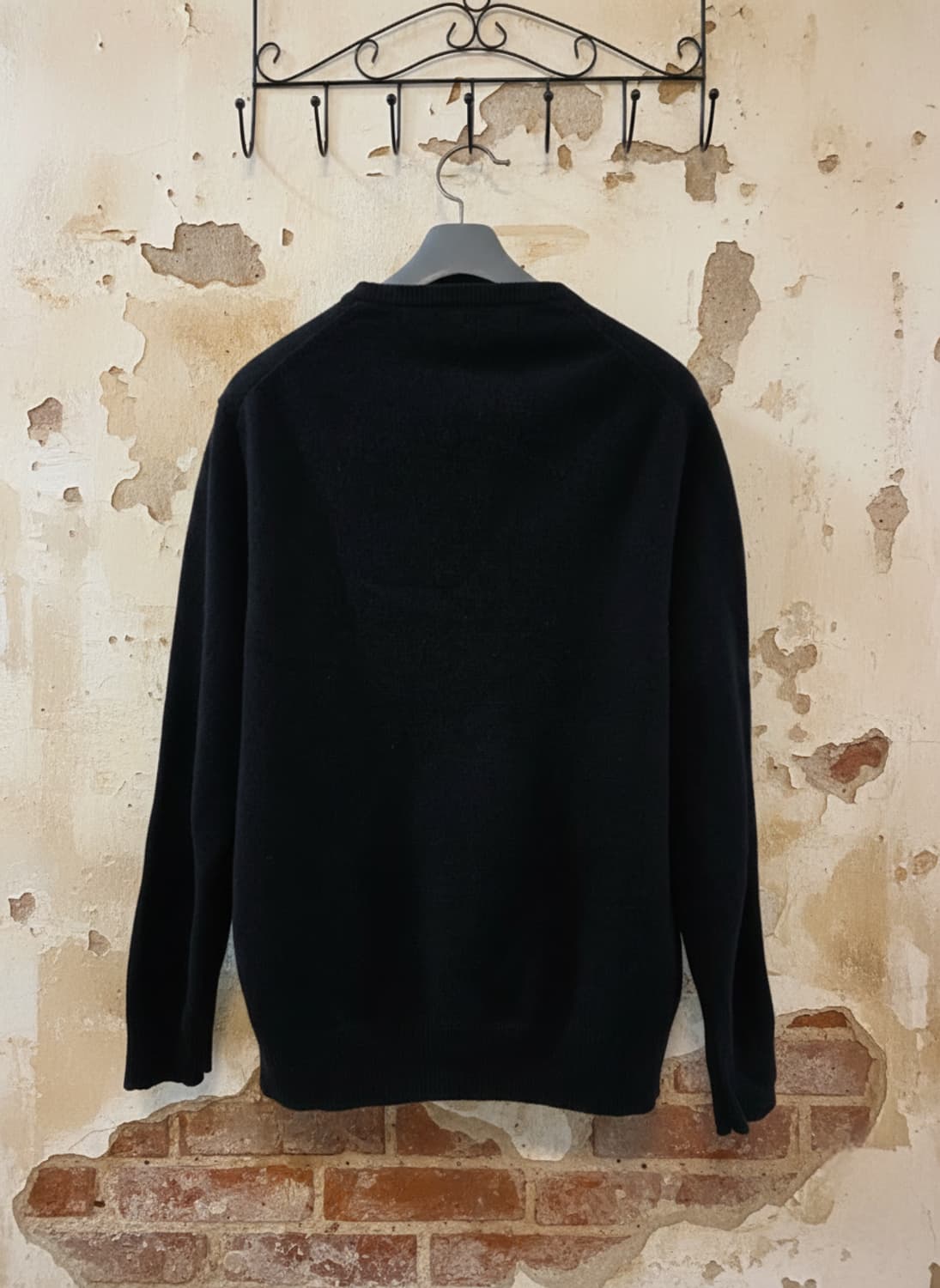 폴로 랄프로렌 블랙 크루넥 니트 XL 상품이미지2